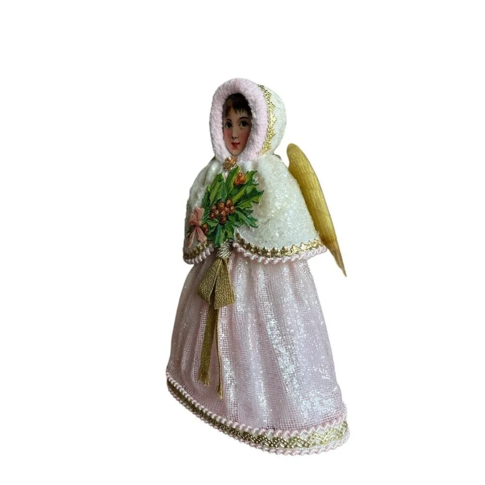 Blumchen‎ Snow Angel Victorian Style Ornament Angelic Topper Little Holly BB117
